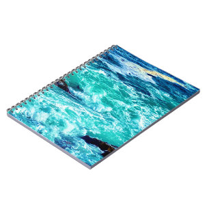 Sea Foam Notebook Notizblock