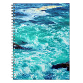Sea Foam Notebook Notizblock (Vorderseite)