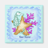 Sea Friends Seepferd Magnet (Vorne)