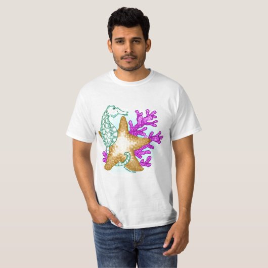 Sea Friends Seepferd T - Shirt (Vorne ganz)