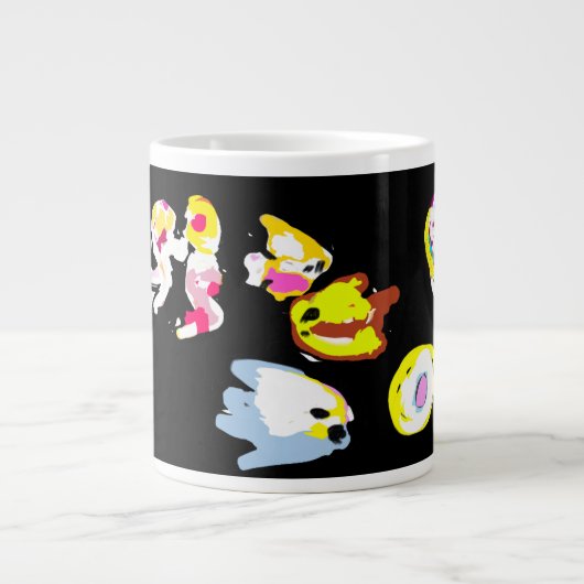 Sea fun summer Jumbo-Tasse (Vorderseite)