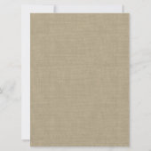 Sea Garland Beach Hochzeit Grosser Ausflug Einladung (Rückseite)