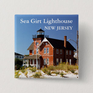 Sea Girt Leuchtturm, New Jersey Pin Button