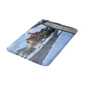 Sea Girt Lighthouse, New Jersey Bath Mat Badematte (Schrägansicht)