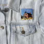 Sea Girt Lighthouse, New Jersey Button (Beispiel)