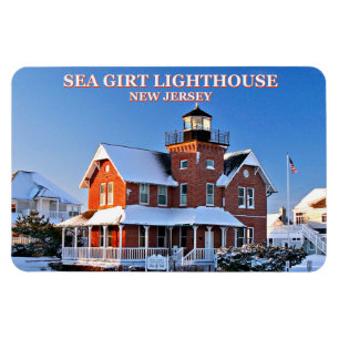 Sea Girt Lighthouse, New Jersey Flexi Magnet