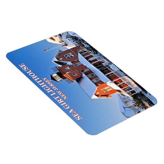 Sea Girt Lighthouse, New Jersey Flexi Magnet (Rechte Seite)