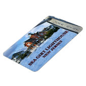 Sea Girt Lighthouse, New Jersey Flexi Magnet (Linke Seite)