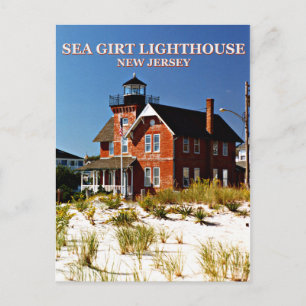 Sea Girt Lighthouse, New Jersey Postcard Postkarte