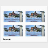 Sea Girt Lighthouse, New Jersey Stickers (Blatt)