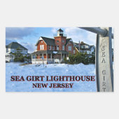 Sea Girt Lighthouse, New Jersey Stickers (Vorderseite)