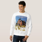 Sea Girt Lighthouse, New Jersey Sweatshirt (Vorne ganz)