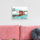 Sea Glacier Leinwanddruck (Insitu (Wohnzimmer))