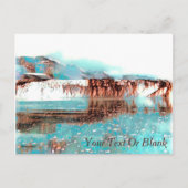 Sea Glacier Postkarte (Vorderseite)