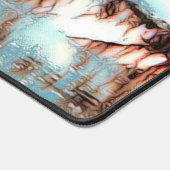 Sea Glacier Schreibtischunterlage (Ecke)