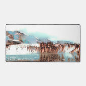 Sea Glacier Schreibtischunterlage (Vorderseite)