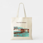 Sea Glacier Tragetasche (Rückseite)