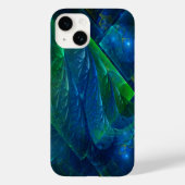 Sea Glass 3D Abstrakt Case-Mate iPhone Hülle (Rückseite)