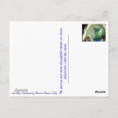 Sea Glass Ambiente Postkarte (Rückseite)