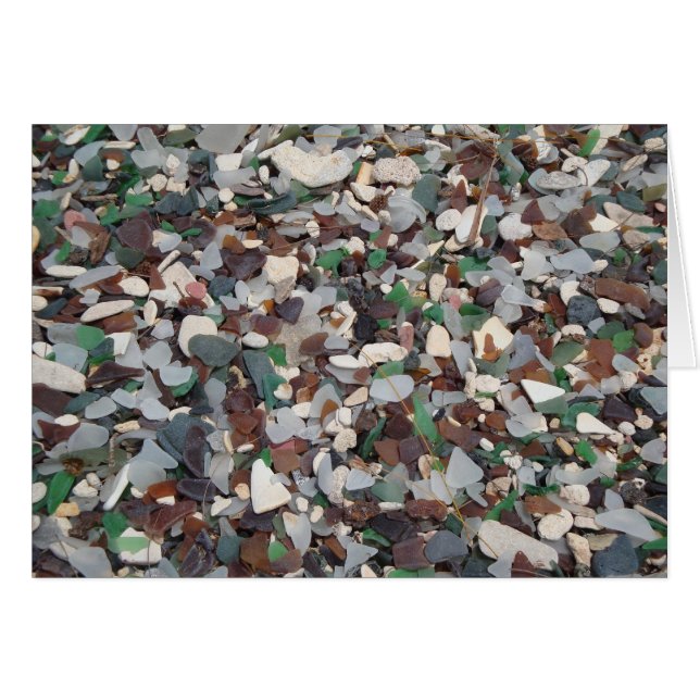 Sea Glass at Glass Beach - Bermuda (Vorderseite (Horizontal))