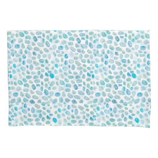 Sea Glass Beach Throw Kissenbezug (Vorderseite)