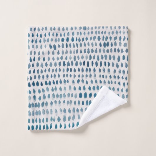 Sea Glass Coastal Boho Badehandtuch Set (Waschlappen)