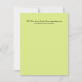 Sea Glass Color Beach Ocean Life Hochzeit (Rückseite)