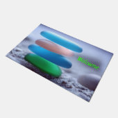 Sea Glass Doormat Fußmatte (Schrägansicht)