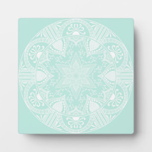 Sea Glass Mandala Fotoplatte