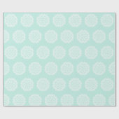 Sea Glass Mandala Geschenkpapier (Flach)