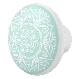 Sea Glass Mandala Keramikknauf