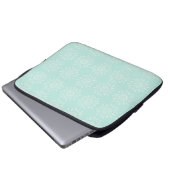 Sea Glass Mandala Laptopschutzhülle (Vorne Knopf)