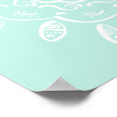 Sea Glass Mandala Poster (Ecke)