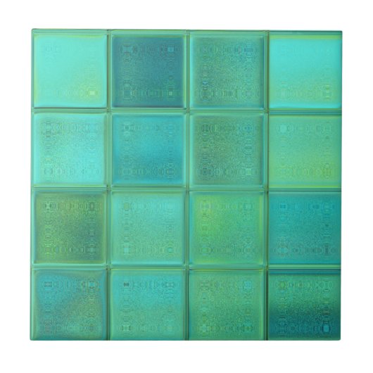 Sea Glass Mosaik Keramik Tile Fliese (Vorderseite)
