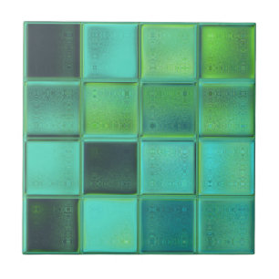 Sea Glass Mosaik Keramik Tile Fliese