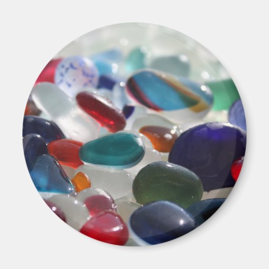 Sea Glass Multi's Magnet (Vorne)