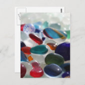 Sea Glass Multi's Postkarte (Vorne/Hinten)