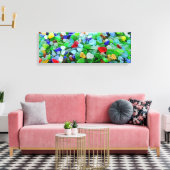 Sea Glass Mural Leinwanddruck (Insitu (Wohnzimmer))