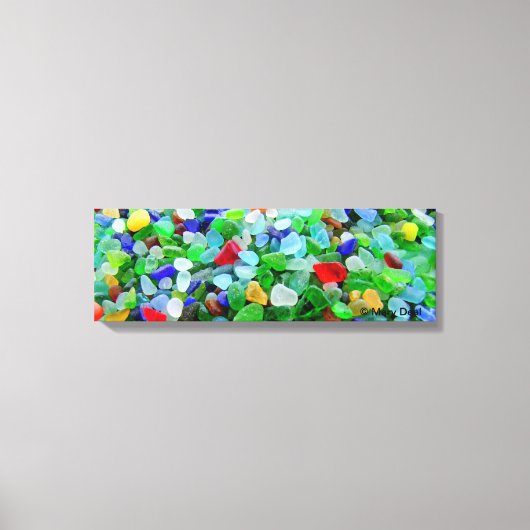 Sea Glass Mural Leinwanddruck (Vorderseite)