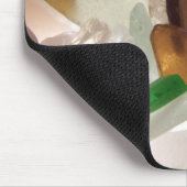 Sea Glass oder Beach Glass Mousepad (Ecke)
