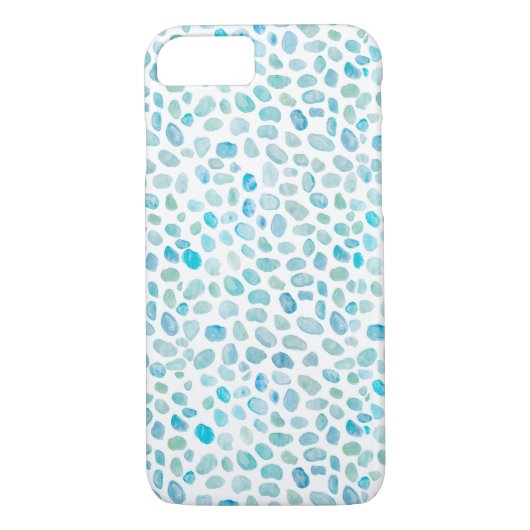 Sea Glass Print Pattern Case-Mate iPhone Case (Rückseite)