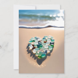 Sea Glass Serenity Feiertagskarte