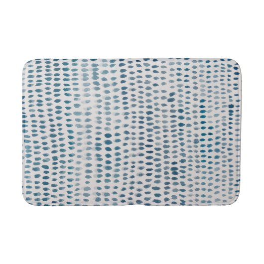 Sea Glass Türkise Beach Pebble Medium Bath Mat Badematte (Vorderseite)