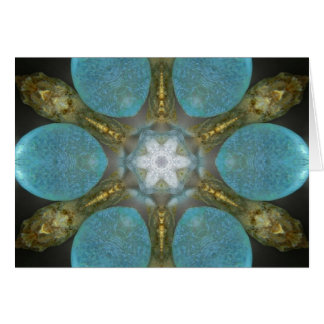 Sea Glass Wellness-Center Mandala Card