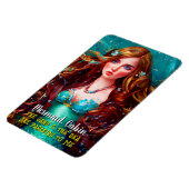 Sea Goddess Nymph Siren Meerjungfrau Schifffahrt Z Magnet (Linke Seite)
