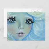 Sea Goddess Postcard Postkarte (Vorne/Hinten)