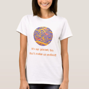 Sea Goldies Lace Coral "Es ist auch mein Planet!" T-Shirt