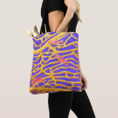 Sea Goldies on Blue All-Over-Print Tote Bag Tasche (Von Nahem)