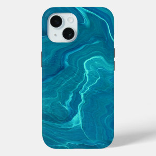 Sea Green Agate Marble Abstraction Case-Mate iPhone Hülle