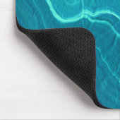 Sea Green Agate Marble Abstraction Mousepad (Ecke)